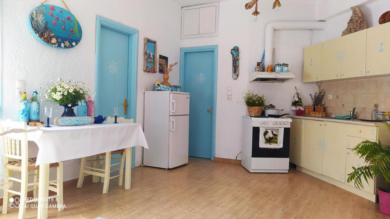 Socrates Sea View Apartment Kampos Marathokampou Ngoại thất bức ảnh