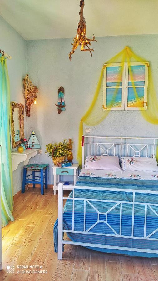 Socrates Sea View Apartment Kampos Marathokampou Ngoại thất bức ảnh