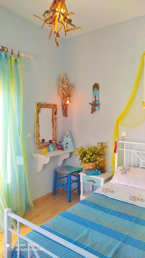 Socrates Sea View Apartment Kampos Marathokampou Ngoại thất bức ảnh